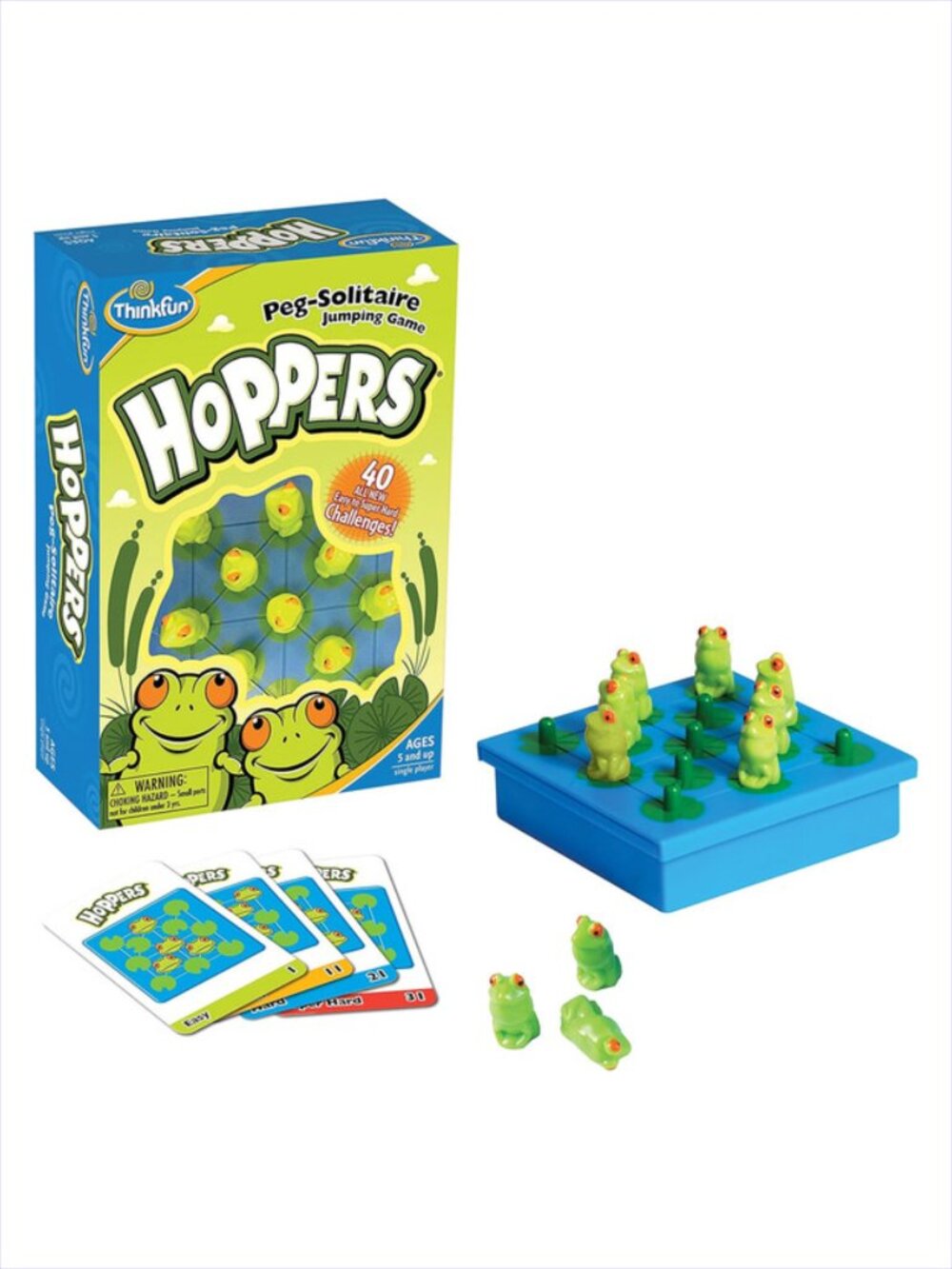 Thinkfun Game Hoppers New In Box - Picture 1 of 16